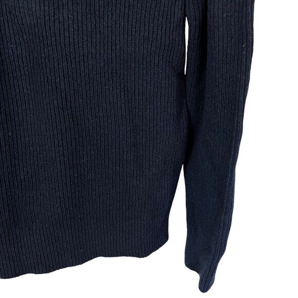 Banana Republic Italian Yarn Merino Wool Blend Cable Knit Mens Sweater sz L - Picture 11 of 16